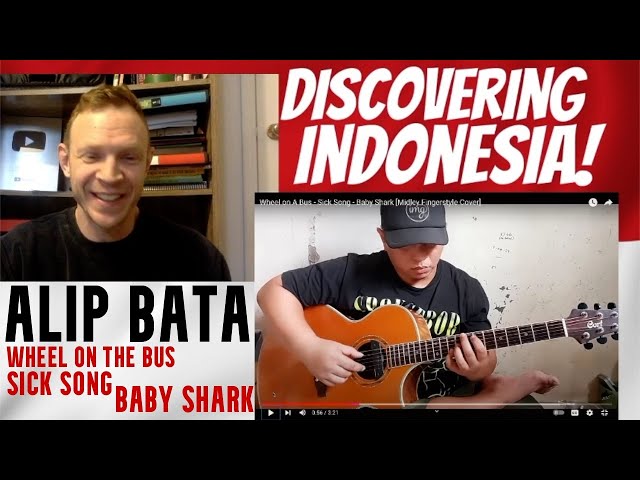 Alip Ba Ta, "Wheel on a Bus, Sick Song, BABY SHARK," Violinist Reaction