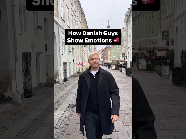 How Danish Guys Show Emotions! 🇩🇰 #Denmark #Danes #Danish #Copenhagen #viral #fyp #dansk #humor