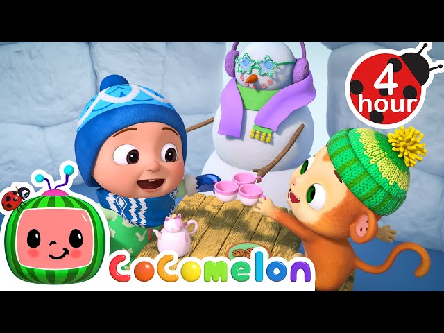 Holiday Tea Time 🎄 | NEW ❄️ Cocomelon - Nursery Rhymes | Fun Cartoons For Kids