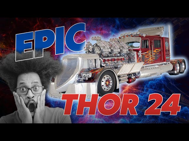 World's MOST EPIC Custom Semi Truck - THOR 24