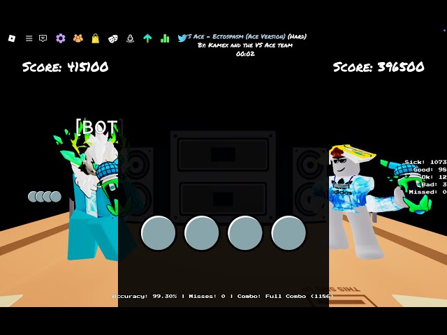 ROBLOX Funky Friday - VS Ace - Ectospasm (Ace Version) (Hard) FC (Right side) (99.30%)