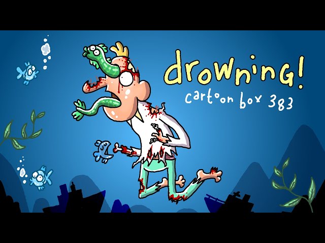 Drowning Man | Cartoon Box 383 | by Frame Order | Hilarious Cartoons