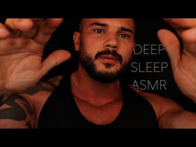 ASMR for Deep Sleep with a Gentle Touch (DARK SCREEN) Safe Male Personal Attention