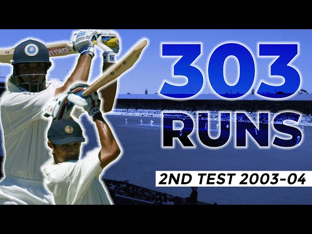 Dravid & Laxman dominate Aussies in 303 run stand | From the Vault