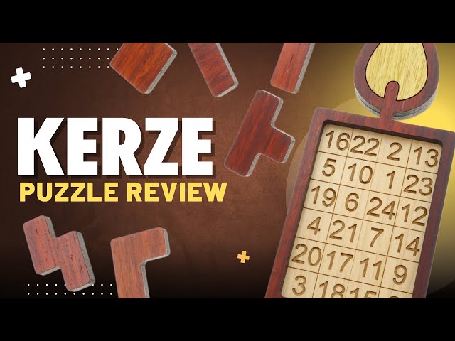 This Wooden Candle Puzzle Is Harder Than You Think! My Review. #puzzles