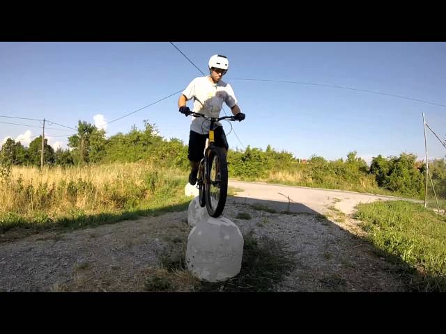 A M bicycle trial Pomjan