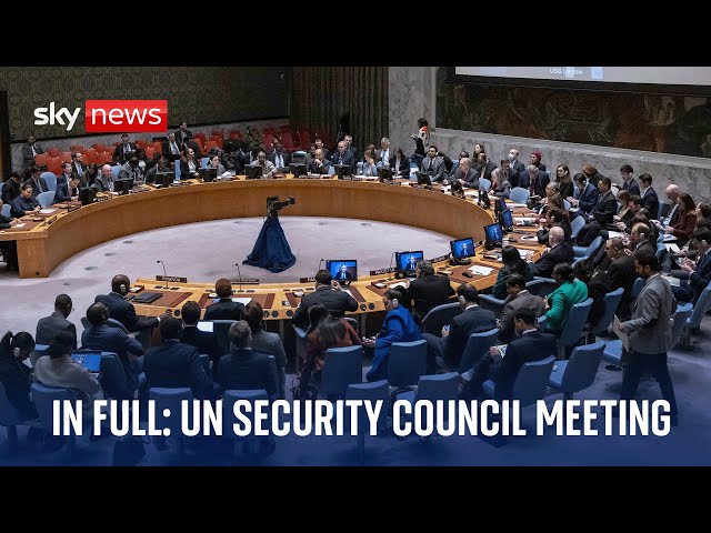 UN Security Council meeting on the situation in the Democratic Republic of Congo