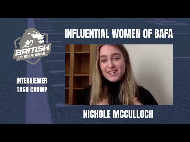 Influential Women of Britball - Nichole McCulloch