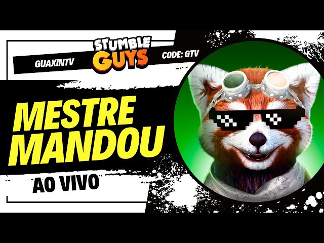 🌆JOGANDO COM INSCRITOS🌆 LIVE STUMBLE GUYS AO VIVO ›GUAXINTV‹