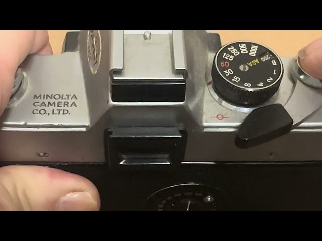 ASMR Manual Film Camera