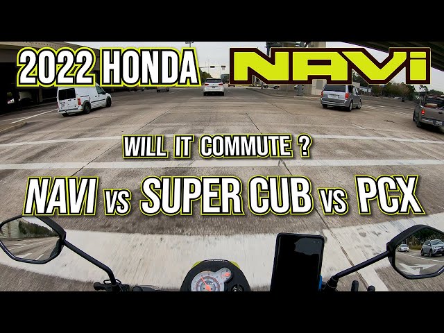 2022 Honda NAVI: Will it commute? // NAVI vs Super Cub vs PCX150