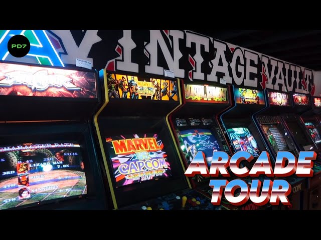 Vintage Vault Arcade 2025 Tour - Over 125 Arcade Games | Midwest’s Best Kept Secret