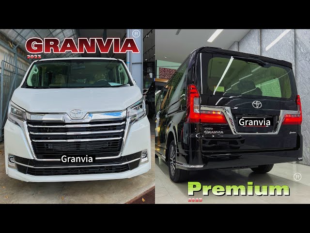 New 2023 Toyota Granvia Premium: Full Option 2.8L 6-Seater Luxury Van