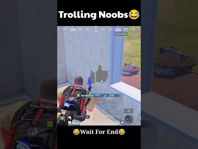 Trolling Noobs Pubg Mobile Comedy Funny & Wtf Moments #shorts #sehwaggaming