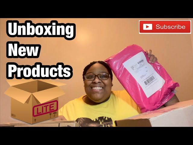 UNBOXING NEW PRODUCTS AND SUPPORT BLACK BUSINESS