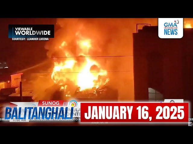 Balitanghali Express: January 16, 2025 [HD]