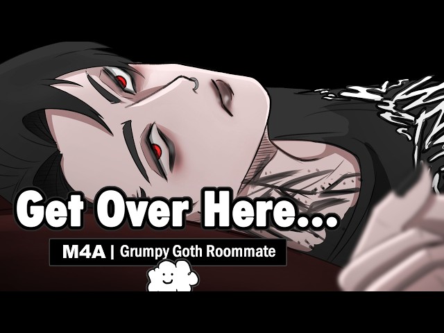 Possessive Goth Roommate Pulls you into his Bed [Sleep Aid][Comfort][Rain][Cuddling] | M4A ASMR RP