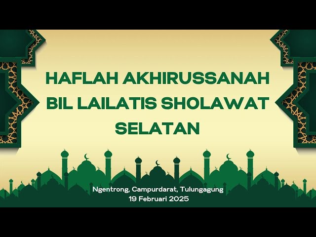 TULUNGAGUNG SELATAN BERSHOLAWAT