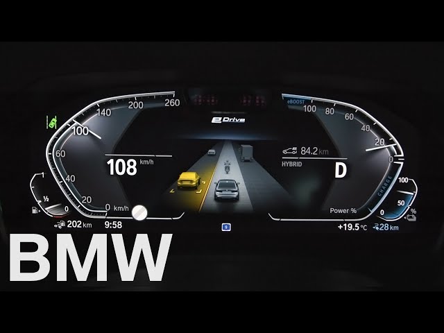 How to use the New Assisted Driving View in your BMW – BMW How-To