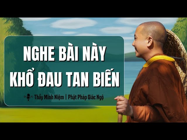 Phật Pháp Giác Ngộ - KHỔ ĐAU TAN BIẾN Khi Nghe Bài Pháp Thoại Của Thầy (Siêu Hay) | Thầy Minh Niệm