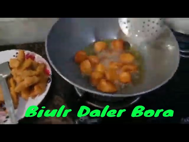 Khub sahaje 5 minite Biulr Daler Bora tari I Kolaier Daler Bora I Urad Dal Fritters - Bengali Style