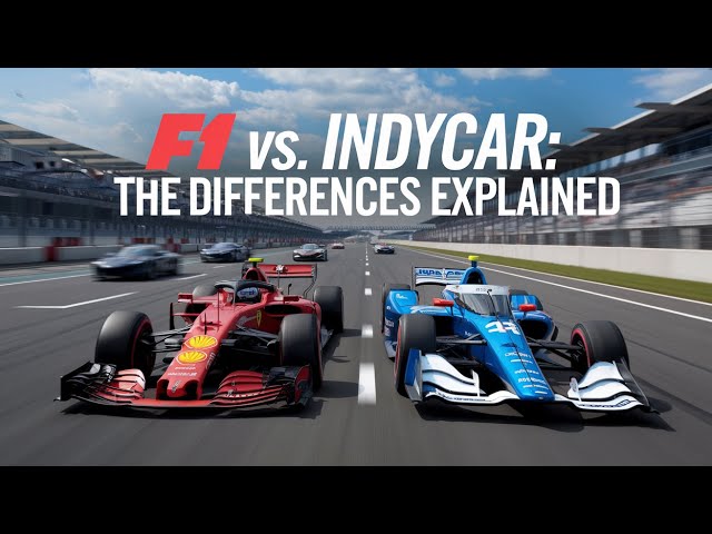 F1 vs  IndyCar The Differences Explained #formula1 #lewishamiltona #IndyCar