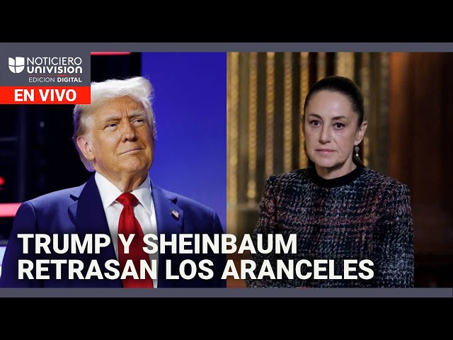 Donald Trump y Claudia Sheinbaum retrasan un mes los aranceles Edicion Digital 3 de febrero de 2025