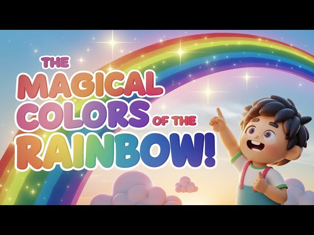 The Colorful Rainbow 🌈 | Fun Kids Poem 🎶 | Learn Colors with Fun & Joy! 🌟 | JollyJingles Kids Tv 💖🎶