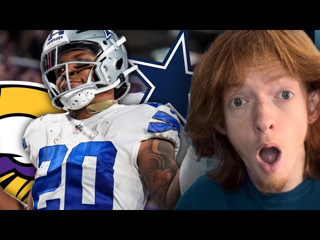 COWBOYS VS VIKINGS BLOWOUT!! GAME REACTION