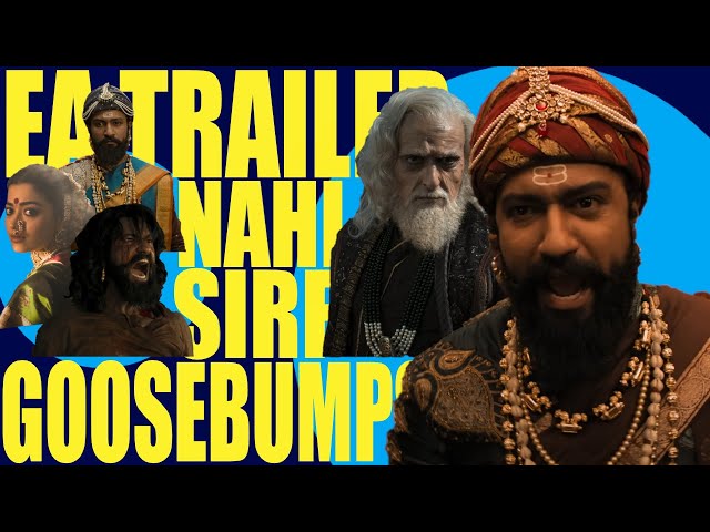 Trailer Nahi Goosebumps?? Chhaava Trailer Review | Vicky Kaushal | Rashmika M | Akshaye K | Dinesh V