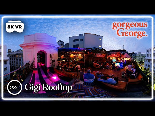 360 Rooftop Sunset DJ Mini Mix | Escape to Gigi Rooftop, Gorgeous George Hotel ✨