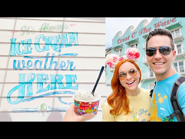 Boardwalk Ice Cream and Crazy Storm at EPCOT! Last Time at Flower and Garden Festival