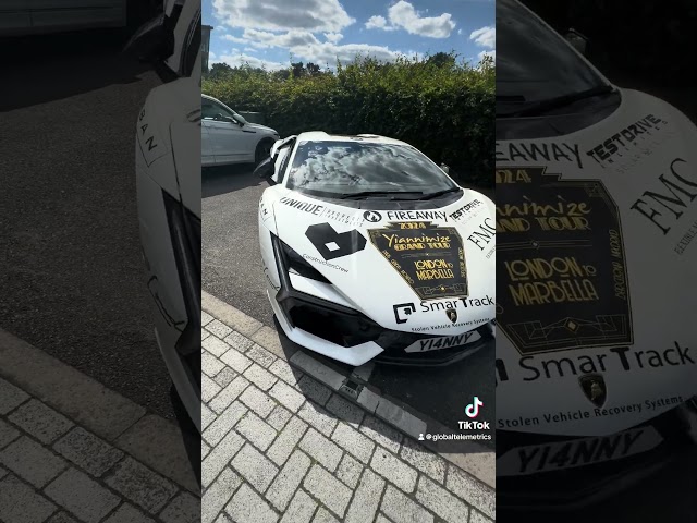 Yianni's Lamborghini Revuelto at the Grand Tour Launch