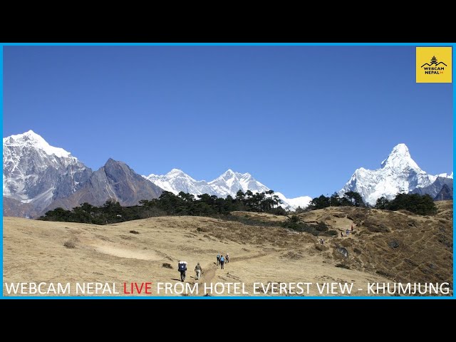 LIVE FROM HOTEL EVEREST VIEW - 3880M