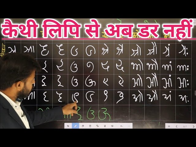 Properties Of Kaithi Lipi | Different Types of Kaithi Lipi #kaithibhasha