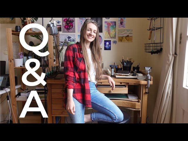 Getting first customers, jewelry business struggles, fav tools. Q&A