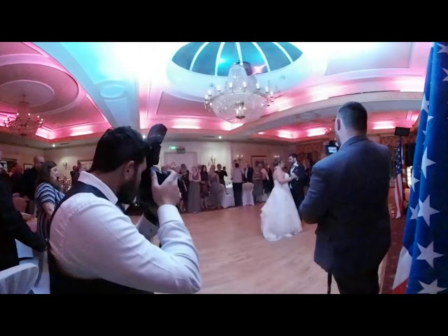 Aimee and Ciaran's Wedding the first dance