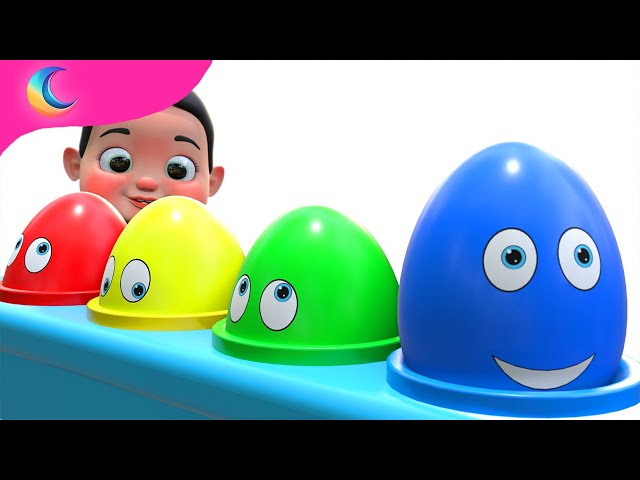 Surprise Eggs Kids Song | BluLoo Nursery Rhymes & Kids Songs