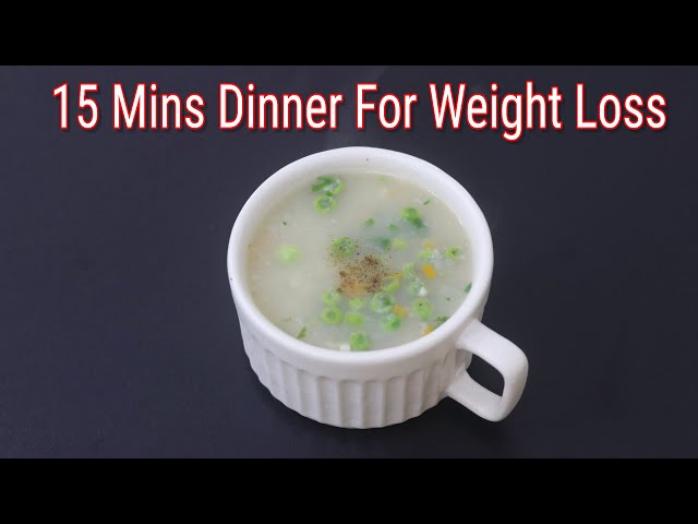 15 Mins Dinner Recipe - Barley Soup Recipe - Healthy Dinner Recipes For Weight Loss