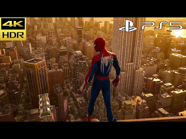 Marvel's Spider-Man 2 PS5 Free Roam with Advanced Suit 2.0 (4K HDR)