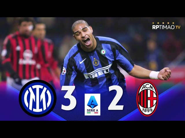 Inter 3 x 2 Milan (Adriano's show) ● Serie A 2005/06 Extended Goals & Highlights ᴴᴰ