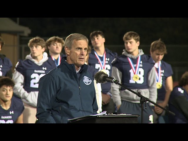 Smithson Valley High School football team celebrates state championship with ceremony