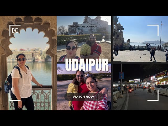 Day 1 Part 2 of Udaipur trip |Sajjangarh |UDAIPUR Tourist Places, Street Food, Thali Hotel, Shopping