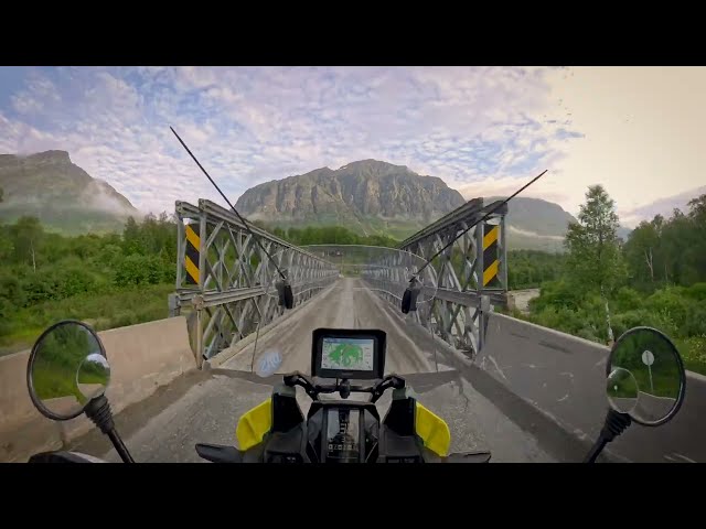 Nordkapp Motorcycle Tour 47 - wandering in Troms