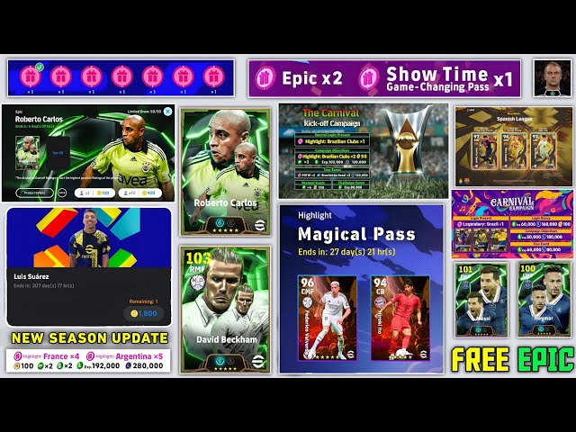 eFootball™ 2025 New Ambassador Pack & Free Neymar🔥 Free Epics, Free Coins, New Campaign