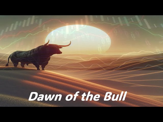 "Dawn of the Bull: Rising Markets and New Beginnings" #TradingStrategy #PersonalFinance #KSE100Today