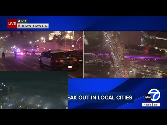 LIVE - BREAKING NEWS: Fire & Protests in Los Angeles 2-22-2025