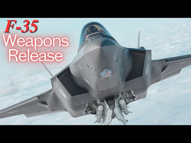 F-35 Lightning II Stealth Fighter - Training Flights and Weapons Release