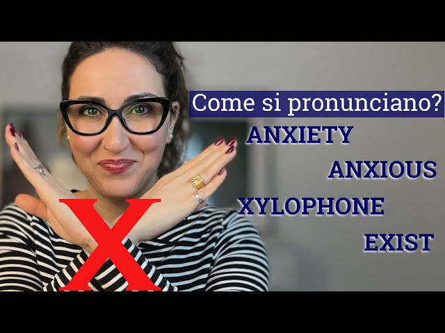 I Cinque Suoni Della Lettera X | Miriam Romeo English Coach