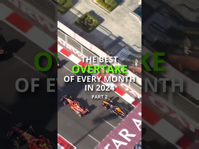 The best overtake of every month in 2024 | part 2